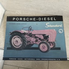 Porsche  Oldtimer Blechschild Traktor Diesel Motorenbau rar alt Original
