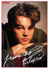 Leonardo DiCaprio (Bravo Autogrammkarte*)