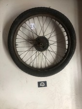 Oldtimer Motorrad Speichenrad