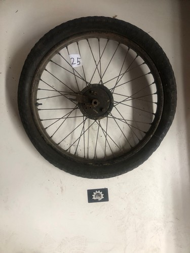 Oldtimer motorrad speichenrad - oldtimer,