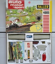 Faller 4005 ~~ Autoverladung mit Autowaggon und Ford Capri, 60er Jahre #DEZ4296