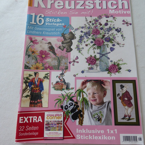 Stickvorlagenheft kreuzstich - stickvorlagenheft,