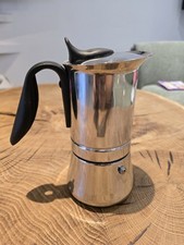 Espresso-Kocher, Edelstahl, Cilio "Otello", für 3/4 Espresso Tassen, M. in Italy