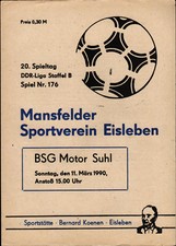 DDR-Liga 89/90 Mansfelder SV Eisleben - BSG Motor Suhl, 11.03.1990