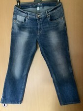 Tom Tailor Carrie Slim Damen 7/8 Jeans Größe 32 blau Baumwolle Stretch