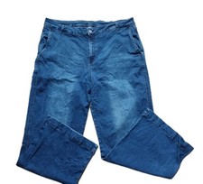 Deerberg Damen Jeans Gr. 52 Dunkelblau 