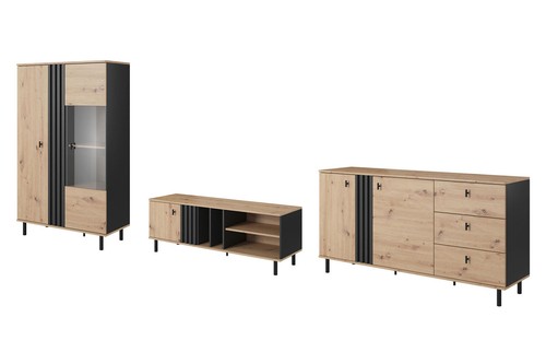 Wohnzimmer set wohnwand - wohnzimmer-set,