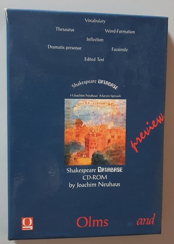 Olms shakespeare database - olms, cd