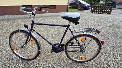 Ein altes fahrrad - altes, fahrrad,