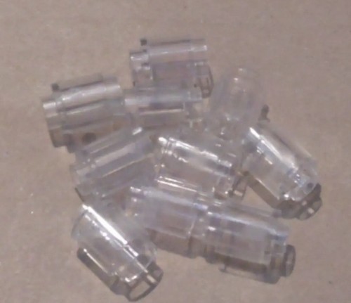 Lego 10x baustein rund - rund, 1x1