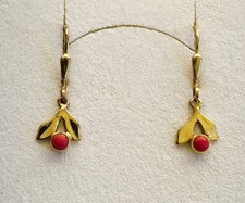 Antik Gold Ohrringe Ohrhänger