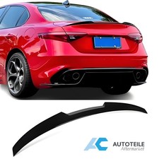 Heckspoiler Schwarz Glanz