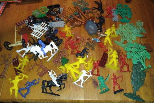 Cowboy indianer figuren und - &,