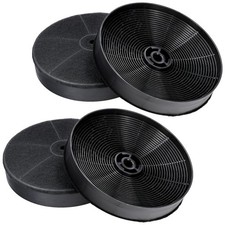 4x Aktivkohlefilter Amica FWP 18 Ersatz für Dunstabzugshaube Ø16,2 cm