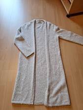Drykorn Strickmantel lang beige Gr. S Wollmischung