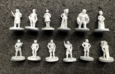 Infinity/40K/Tabletop -28mm/32mm NPCs/Händler/etc. - 12x Minis