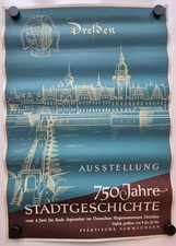 Plakat 750 Jahre Dresden