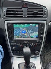 4+64GB 8" Android 13 Autoradio Navi CarPlay für Volvo XC70 V70 S60 2004-2007 GPS