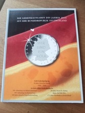 MÜNZFOLDER, BLISTER FÜR 6x 10 EURO GEDENKAUSGABEN  2010 - OHNE MÜNZEN / LEER