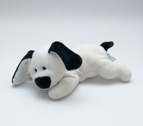Hund liegend weiß schwarz - h&m,