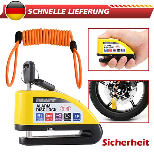 Motorrad fahrrad schloss - fahrrad, alarm