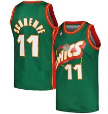 Detlef Schrempf Seattle SuperSonics 1995/96 Season Herren Basketball NBA Trikot