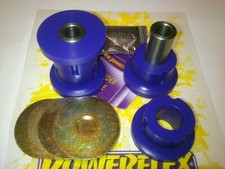 2 Pu Buchsen Lager Hinterachse VW Golf 1 Cabrio Jetta Scirocco Powerflex 85-220