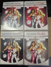 Karaoke DVDs 4 Stück  New