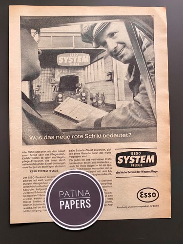 1964 esso tankwart wagenpflege - 1964,