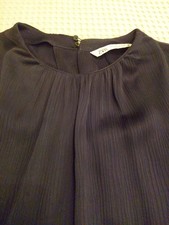 Zara Bluse Gr 42 Schwarz