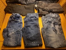 5x Jeans Hosen Jungen 152 s.Oliver/Y.F.K/H&M/L&D/0KAY (3xBlau/2xSchwarz)