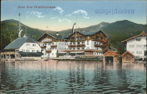 Walchensee hotel post see - walchensee,