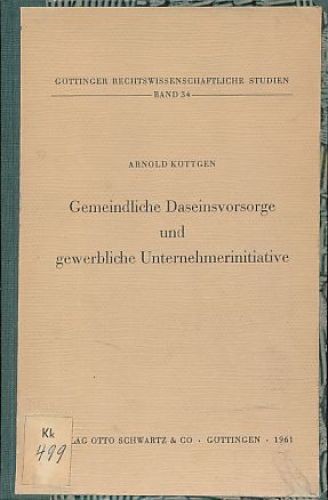 Gemeindliche daseinsvorsorge - gemeindliche,