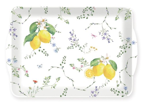 Serviertablett fleurs - fleurs, et