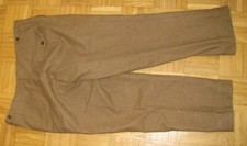 Uniformhose bräunlicher Wollstoff, eventuell OT oder RAD, kein Stempel