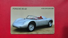 Telefonkarte    O 505   PORSCHE RS60 Sportwagen der 50er Jahre  leer