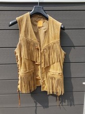 Weste Braun Echtes Leder