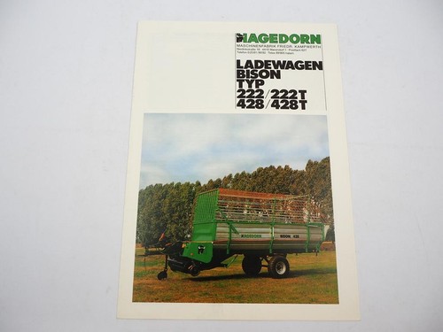 Original prospekt hagedorn 222 - hagedorn,