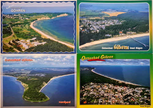 Luftaufnahme insel rügen - luftaufnahme,