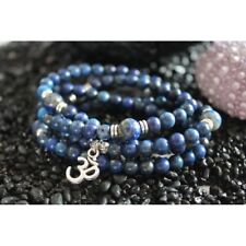Malakette Armband 108 Mala Lapis Lazuli OM Aufrichtigkeit Lapismala Lapiskette