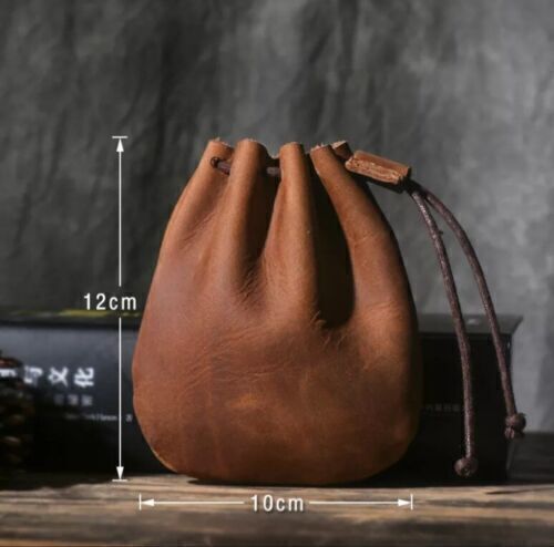 Echte kuh leder münztasche - kuh,