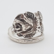 Rose 835 Silber Ring aus Besteck - (227)