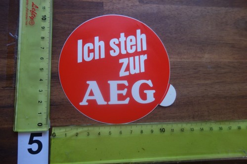 Alter aufkleber elektrogeräte - alter,