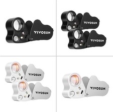 LED Einschlag Lupe Taschenlupe