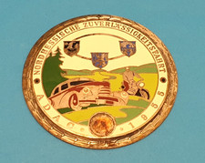  B021982p9170 - Alte Automobil Plakette ADAC  Norddeutsche Zuverlässigkeitsfahrt