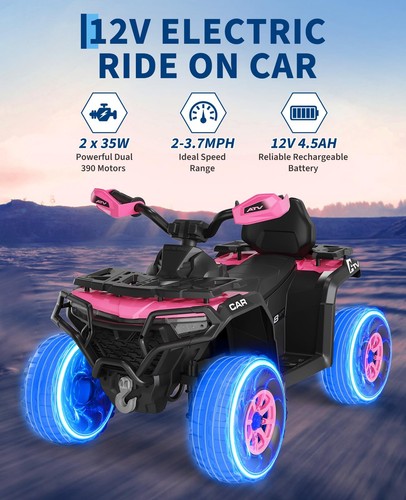 Kinder elektroauto quad - kinder,