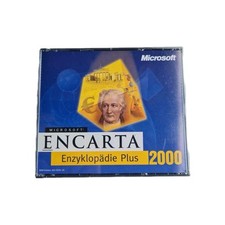 Microsoft Encarta Enzyklopädie Plus 2000 Retro Vintage CD Enkarta