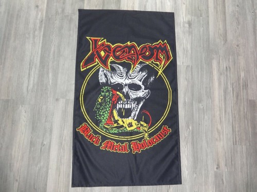 Venom flag flagge poster - poster, black