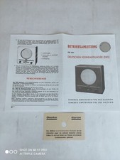 Bedienanleitung  Volks-Empfänger ( Faltblatt ) und Warnhinweis für VE(DKE)