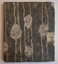 Jupp Linssen „o.T.“  Mischtechnik auf Leinwand Gemälde 36 cm x 31 cm